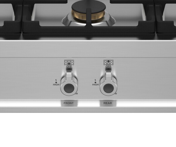 Встраиваемая газовая варочная панель Bertazzoni RT366PROX Встраиваемая газовая варочная панель Bertazzoni RT366PROX