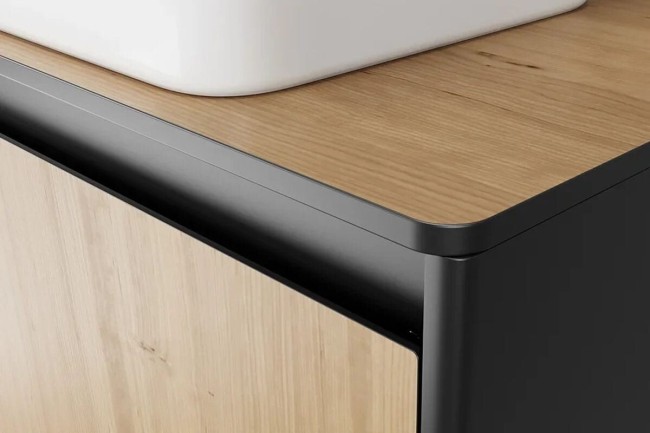 Столешница Velvex Klaufs 100 черная/шатанэ (StKLA.100.MH-217.617)