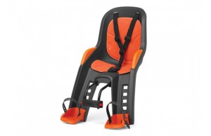 Велокресло Polisport Bubbly Mini FF Front grey/orange (PLS8636700003)