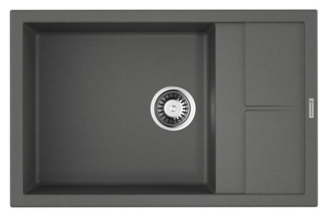 Кухонная мойка Omoikiri Sumi 78 LB-PL Tetogranit/платина (4993724)