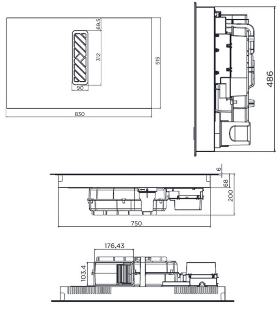 Встраиваемая индукционная варочная панель Maunfeld MIHC834SF2BK Встраиваемая индукционная варочная панель Maunfeld MIHC834SF2BK
