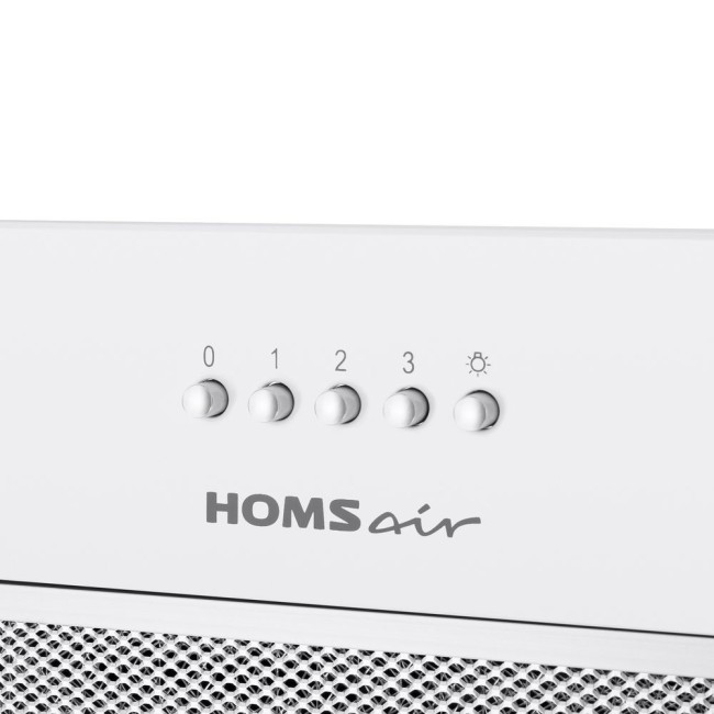 Встраиваемая вытяжка HOMSair Camelia Power 60 белый