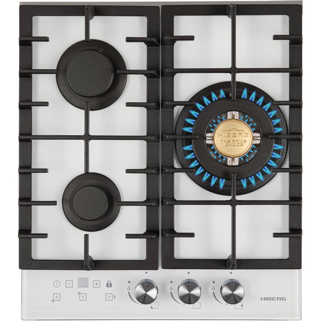 Встраиваемая газовая варочная панель Hiberg VM 4535 W
