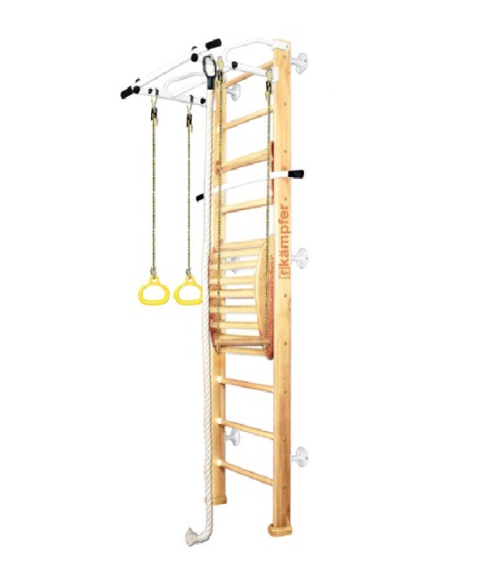 Шведская стенка Kampfer Helena Maxi wall №0 3 м белый Шведская стенка Kampfer Helena Maxi wall №0 3 м белый