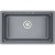 Кухонная мойка Granula KS-7303U алюминиум Кухонная мойка Granula KS-7303U алюминиум
