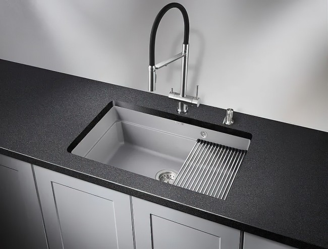 Кухонная мойка Granula KS-7303U алюминиум Кухонная мойка Granula KS-7303U алюминиум