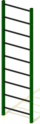 Шведская стенка Kampfer KSW professional Outdoor зеленый/хаки