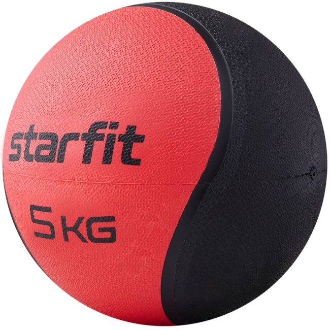 Медбол Starfit GB-702 5 кг, красный Медбол Starfit GB-702 5 кг, красный