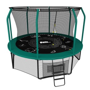 Батут Unix Line Supreme Game 8 ft green Батут Unix Line Supreme Game 8 ft green