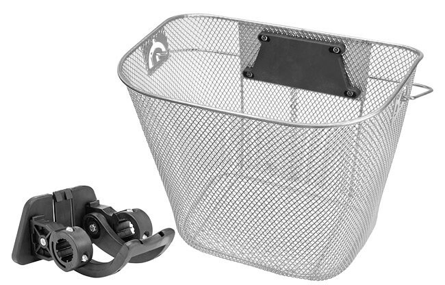 Велокорзина Stels JL-285 серебристый (270076) Велокорзина Stels JL-285 серебристый (270076)