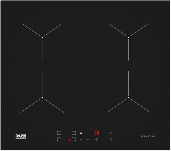 Встаиваемая электрическая варочная поверхность Vard VHI6420B