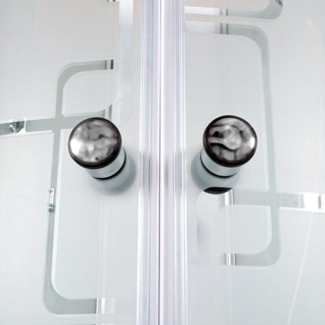 Душевая кабина Deto EM4510NLED+GM