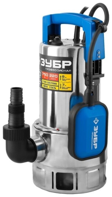 Насос дренажный Зубр НПГ-Т3-750-С Насос дренажный Зубр НПГ-Т3-750-С
