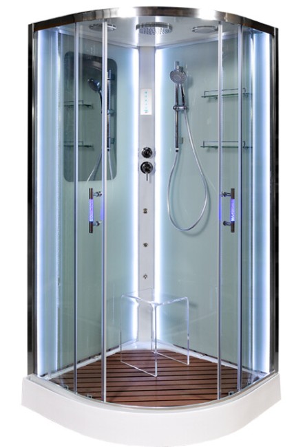 Душевая кабина Deto A01LED+GM Душевая кабина Deto A01LED+GM