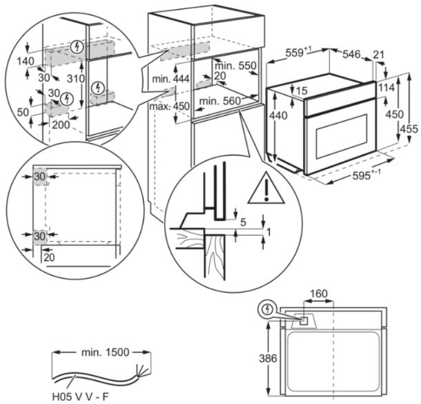 Встраиваемый электрический духовой шкаф Electrolux VKK 8E00 X Встраиваемый электрический духовой шкаф Electrolux VKK 8E00 X