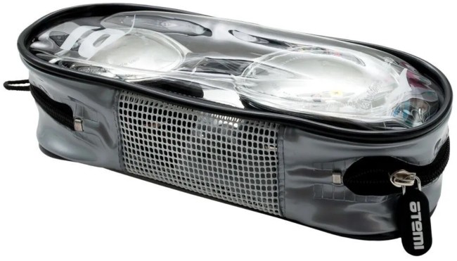 Очки для плавания Atemi B101M зеркальные черный Очки для плавания Atemi B101M зеркальные черный