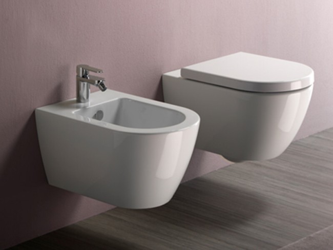 Биде подвесное GSI PURA (8864111) белый глянцевый