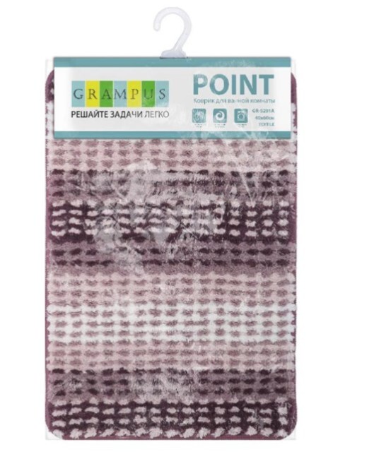 Коврик для ванной Grampus Point GR-5201A кремовый Коврик для ванной Grampus Point GR-5201A кремовый