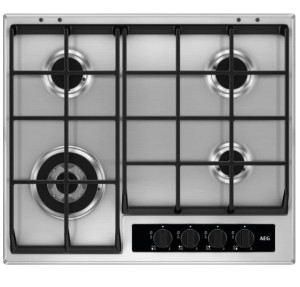 Встраиваемая газовая варочная панель Aeg HG 565455 SY