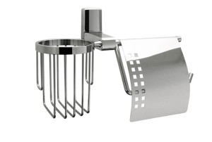 Держатель туалетной бумаги и освежителя WasserKraft Leine K-5059