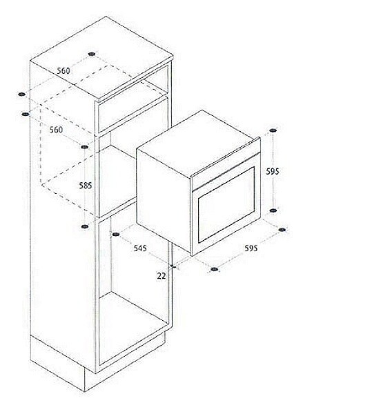 Встраиваемый электрический духовой шкаф Candy FCEK 826 XL