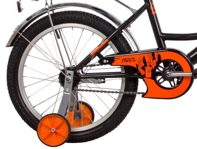 Велосипед Novatrack 183URBAN.BK22 чёрный