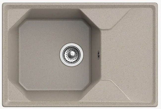 Кухонная мойка GranFest GF-U-740L песочный Кухонная мойка GranFest GF-U-740L песочный