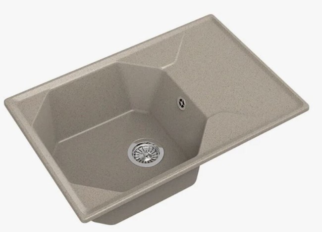 Кухонная мойка GranFest GF-U-740L песочный Кухонная мойка GranFest GF-U-740L песочный