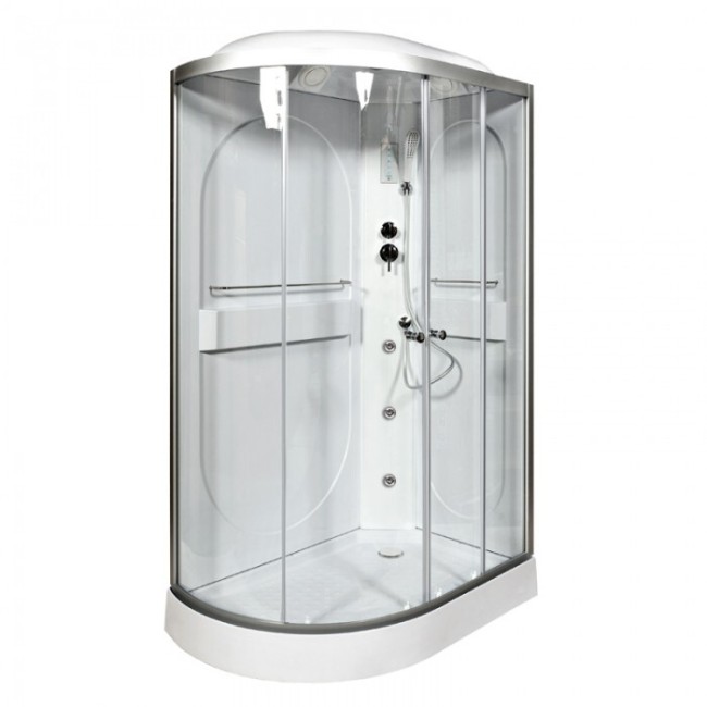 Душевая кабина Deto L602R с гидромассажем и электрикой
