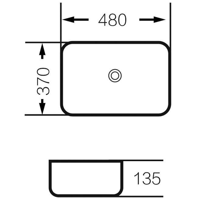 Раковина Grossman GR-3016OLM (480*370*135) СВЕТЛОЗЕЛЕНАЯ МАТОВАЯ