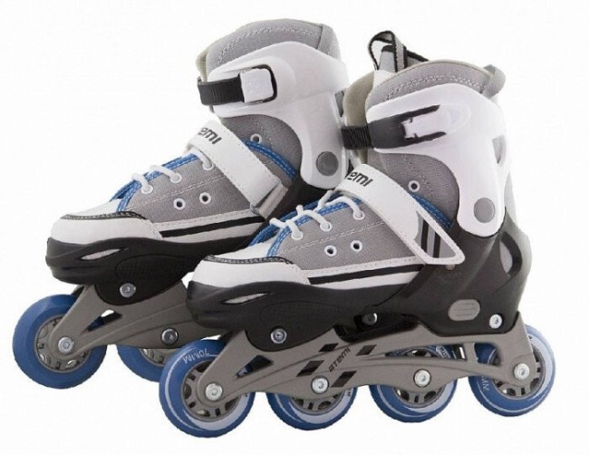 Роликовые коньки Atemi AJIS-1601 (35-38) серый