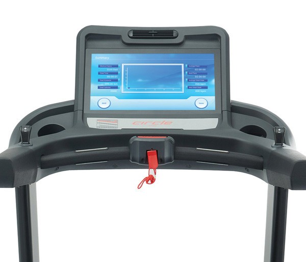 Беговая дорожка Circle Fitness M8 E Plus серый