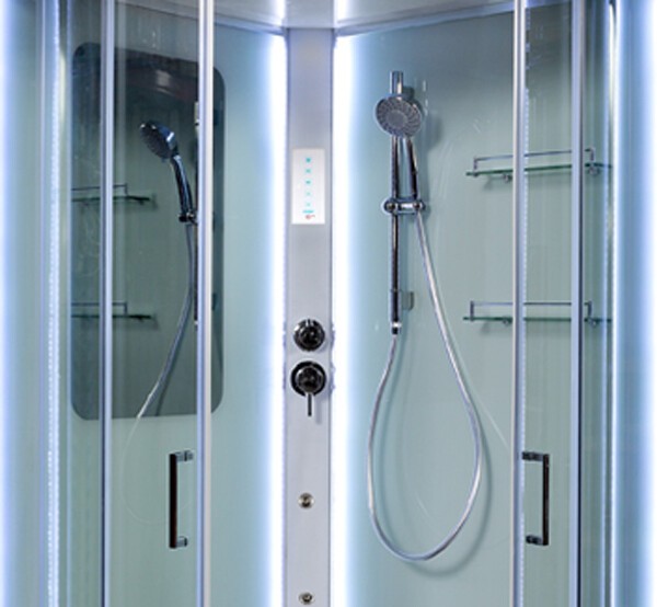 Душевая кабина Deto A01LED+GMKN Душевая кабина Deto A01LED+GMKN