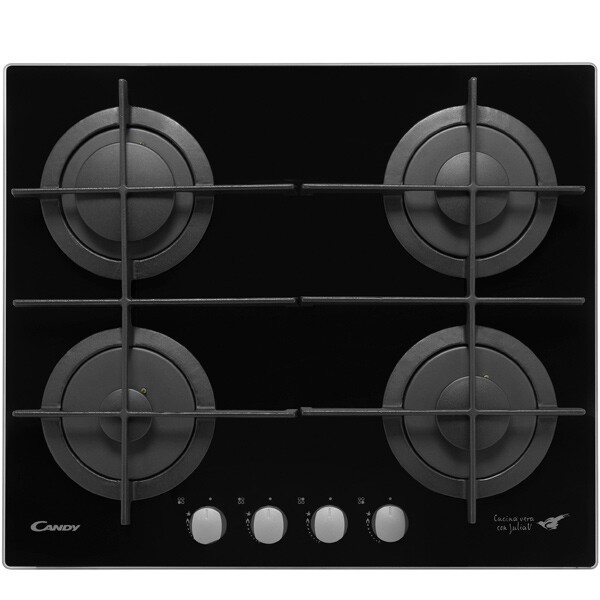 Встраиваемая газовая варочная панель Candy CVG 64 STGN Встраиваемая газовая варочная панель Candy CVG 64 STGN