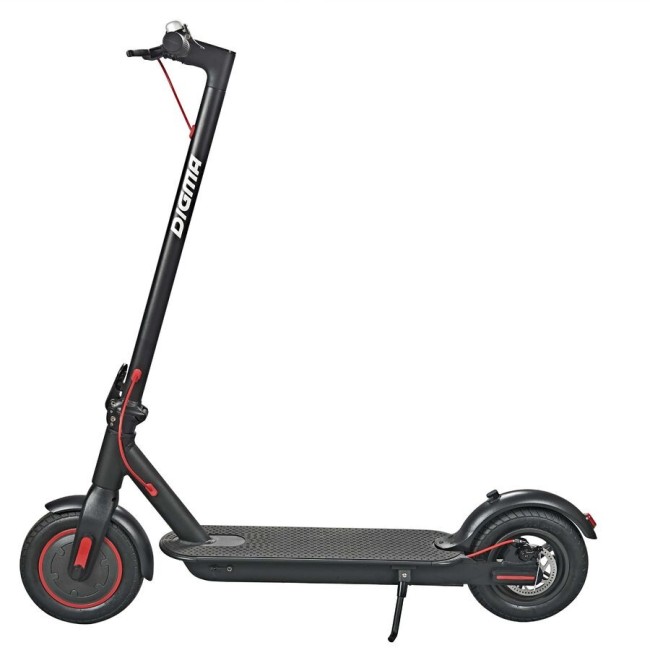 Электросамокат Digma Allroad Air 10000mAh черный (AA-10-10-250-BK)