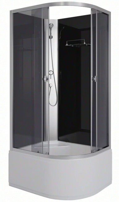 Душевая кабина Niagara Eco E90/80/40L/TN/BK Душевая кабина Niagara Eco E90/80/40L/TN/BK