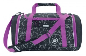 Сумка спортивная Coocazoo SporterPorter Laser Refl черный/розовый