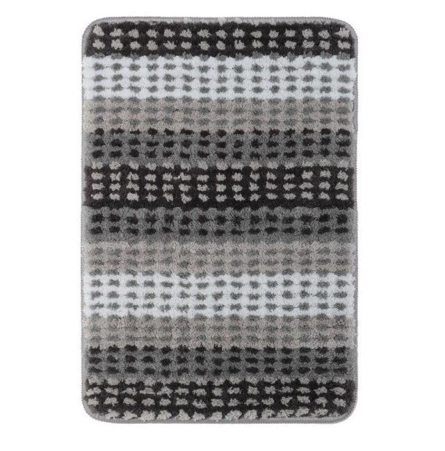 Коврик для ванной Grampus Point GR-5201K серый Коврик для ванной Grampus Point GR-5201K серый