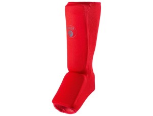 Защита голень-стопа Rusco sport х/б красный XS Защита голень-стопа Rusco sport х/б красный XS
