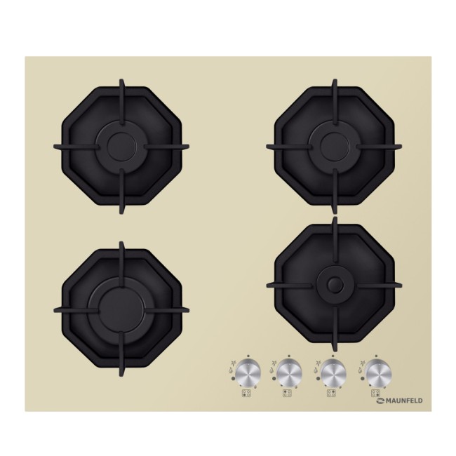 Встраиваемая газовая варочная панель Maunfeld EGHG.64.2CBG/G Встраиваемая газовая варочная панель Maunfeld EGHG.64.2CBG/G