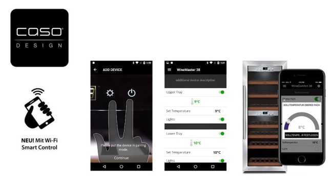 Винный шкаф Caso WineChef Pro 126-2D