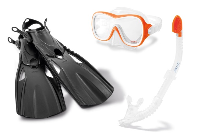 Комплект для плаванья Intex Wave Rider Sports Set (55658) Комплект для плаванья Intex Wave Rider Sports Set (55658)