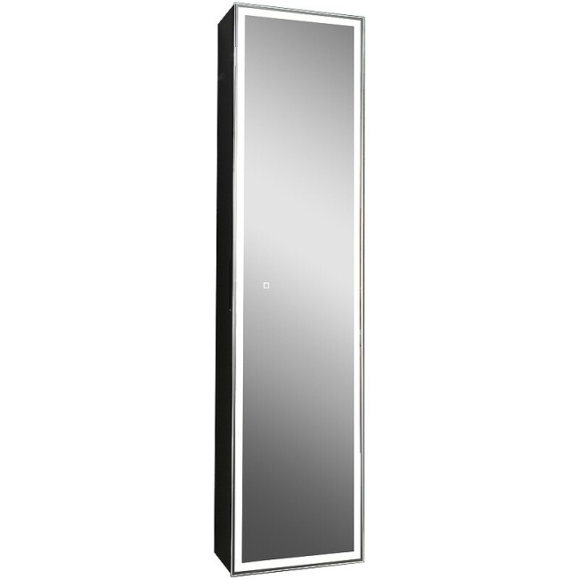 Зеркальный шкаф Continent Mirror Box black Led МВК050 Зеркальный шкаф Continent Mirror Box black Led МВК050