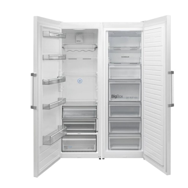 Холодильник Scandilux SBS711EZ12 W