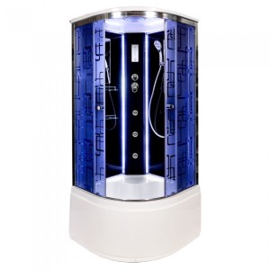Душевая кабина Deto BM4590LED+GMBLACK