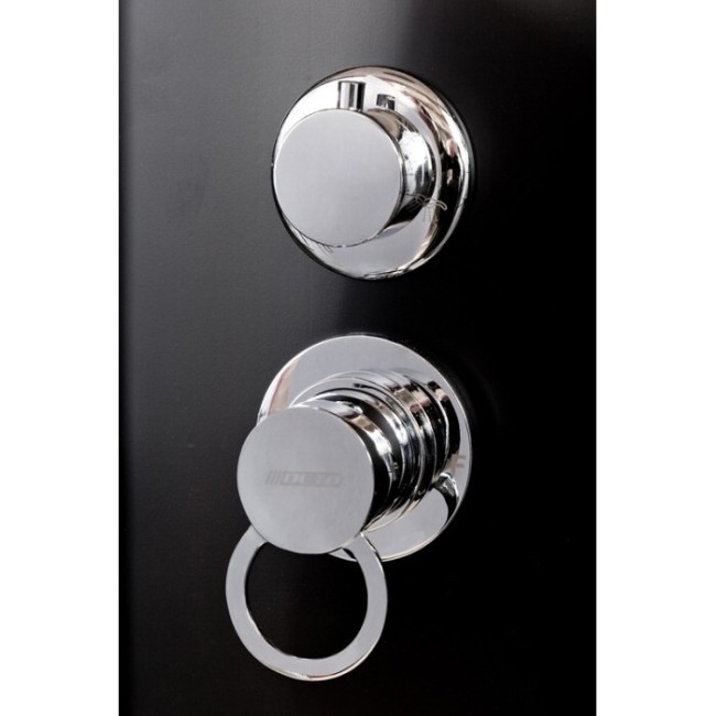 Душевая кабина Deto BM4590LED+GMBLACK