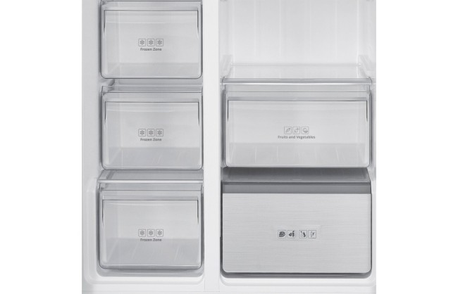 Холодильник Leran SBS 580 BIX NF