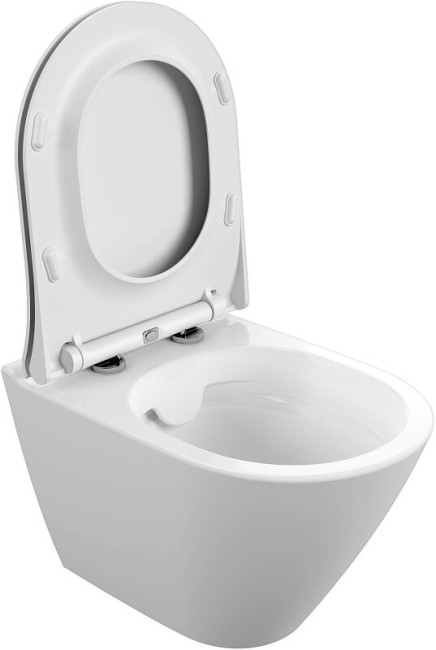 Унитаз подвесной Cersanit OVAL 63114 белый Унитаз подвесной Cersanit OVAL 63114 белый
