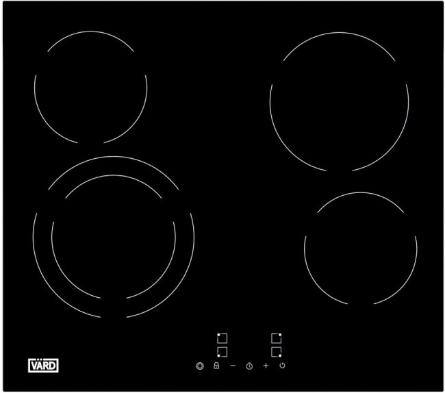 Встаиваемая электрическая варочная поверхность Vard VHC6421B Встаиваемая электрическая варочная поверхность Vard VHC6421B