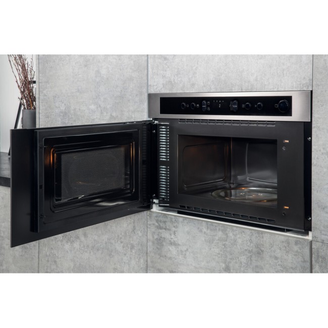 Встраиваемая микроволновая печь Hotpoint-Ariston MN 413 IX HA